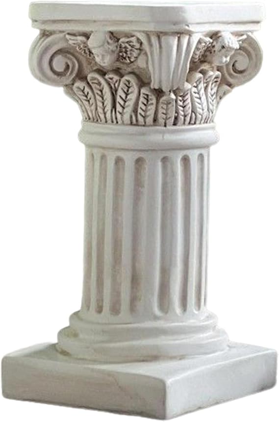 Creative Pedestal Stand Statue Candle Holder Plinth Base Greek Column Roman