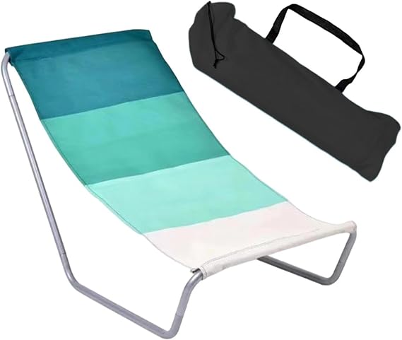Reclining Camping Chair Foldable Portable Lounger Chaise