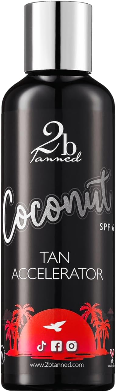 2bTanned SPF 6 Tan Accelerator, 200ml, Coconut