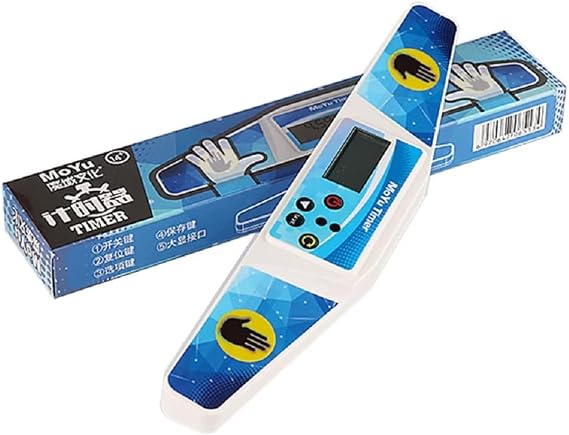 GAREGEAR Moyu Timer Mat for Speed Cube Competition - Professional Cup Timer With Educational Features