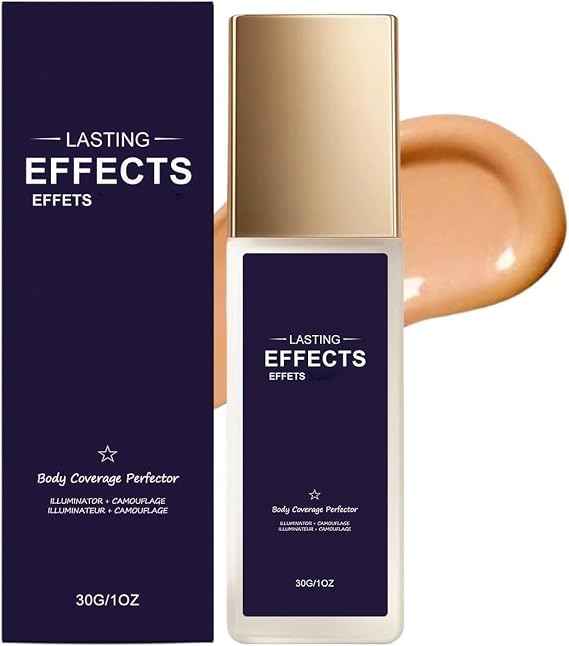 Beauty Body Coverage Perfector, Tattoo Cover Up Makeup Waterproof, Body Makeup Waterproof No Transfer, Leg Makeups, Leg and Body Makeups, with 24Hr Long Lasting (Beige)