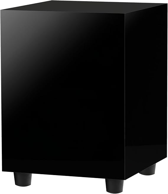 Pro-Ject Sub Box 50 E, Compact Active Subwoofer with Low and High Level Input, 100 W (Black)