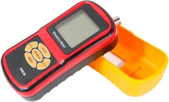 Digital Vibration Meter, Hand Held Dynamometer for Vibration Monitoring, GM63B Model with Visually Displayed Measurement Values