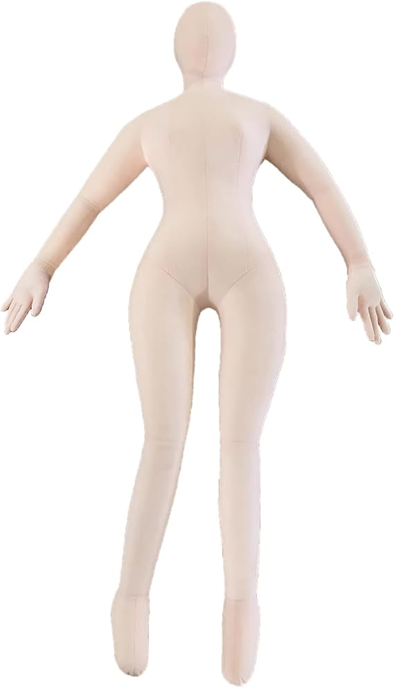 Body Pillow, Human Body Pillow, 59.1 inches 150 cm, Life-Sized, Loli, Small Breasts, Girlfriend, Cosplay, Co-sleeping Cushion, Realistic, Custom Knee Pillow, Realistic Pillow, Silk Floss Filling
