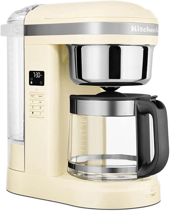 Kitchenaid 5KCM1209 Filter Coffee Machine, 1.7 L, Almond Cream-EAC