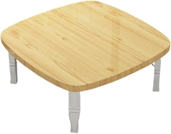 Square Tatami Table, Folding Table, Center Table, Mini Table, Low Table, Bed Table, Stylish Windowside Low Coffee Table/Study Table/Dining Table/Small Desk, Small Desk, End Table, Bay Window,