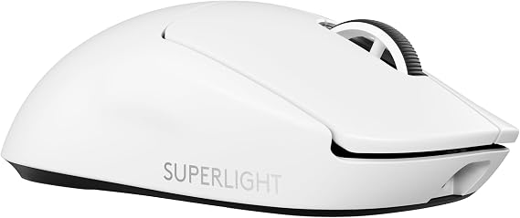 Logitech G PRO X SUPERLIGHT 2 Wireless Gaming Mouse (White)