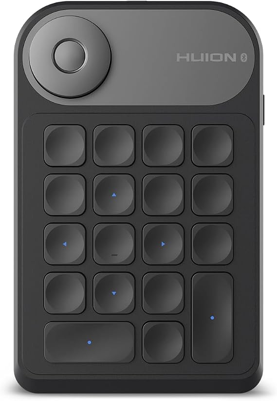 HUION Mini Keydial K20, Bluetooth 5.0