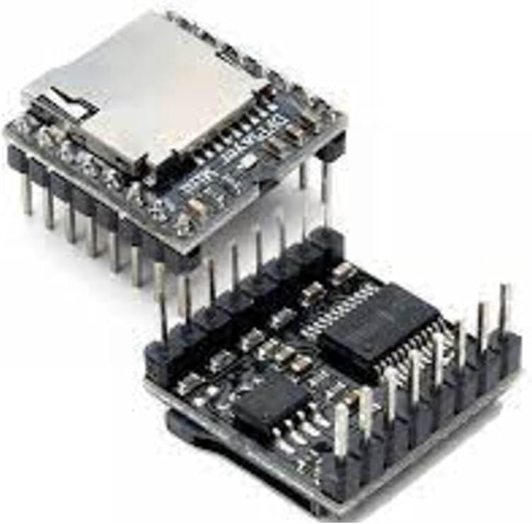 DFPlayer Mini MP3 Oynatıcı Modülü, SD Kart Destekli, 3W Amplifikatör, Seri Kontrol