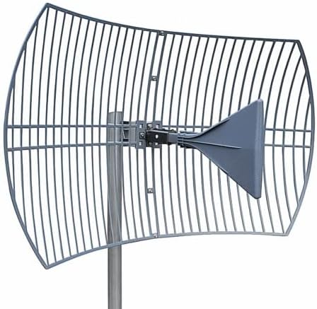 RF Boost Long Range Antenna for Cellular & Wi-Fi (Grid Parabolic)