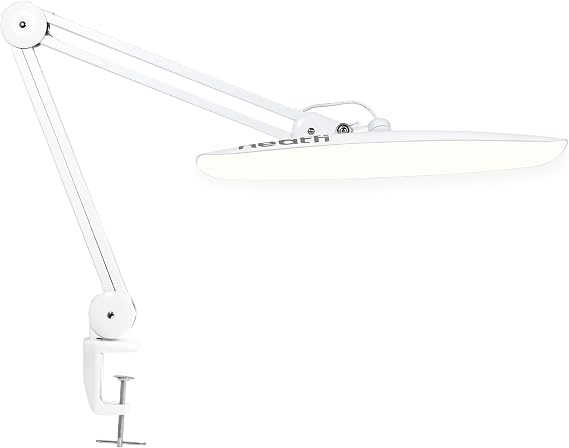 Neatfi 2200 Lumens CCT Dimmable LED Desk Lamp with Clamp (White) [Energy Class F]