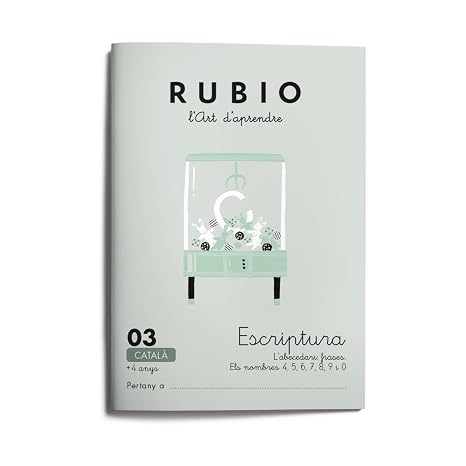 Rubio. Escritura 03 - 9788489773431