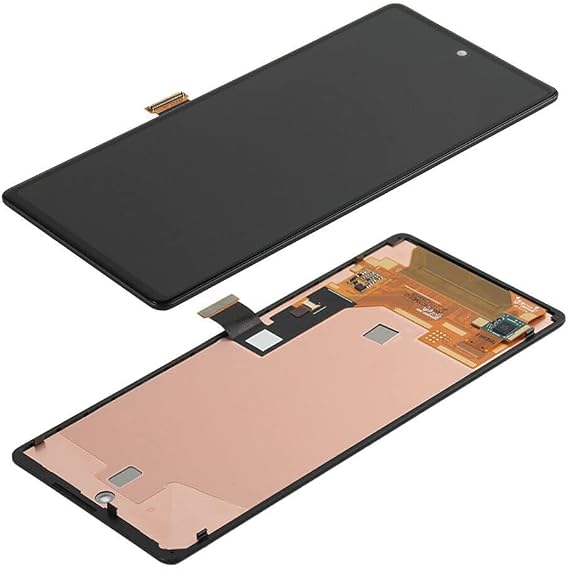Google Pixel 6 GB7N6 G9S9B 6.4" LCD Display Touch Screen Digitizer Assembly with Frame Replacement, Black
