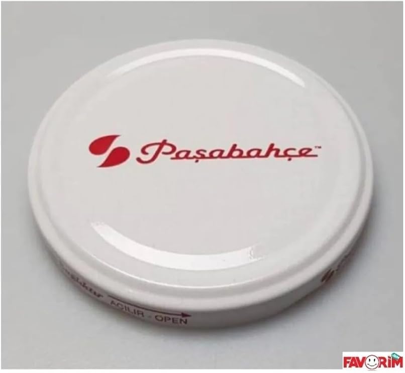 Paşabahçe Kavanoz Kapağı, 100 Adet, Beyaz, Silikon
