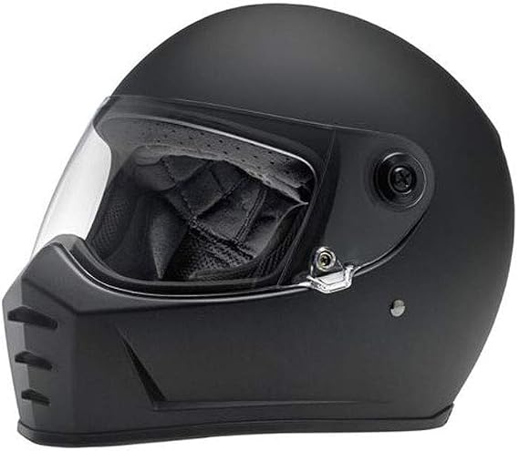 Biltwell Lane Splitter Helmet - Flat / Matte Black (Medium)