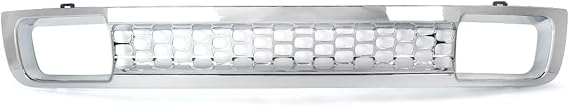 Car Front Grille Compatible With GMC For Sierra 2500HD 3500HD 2011 2012 2013 2014 Chrome Front Bumper Lower Grille Replace Grills Modified Grill Accessories