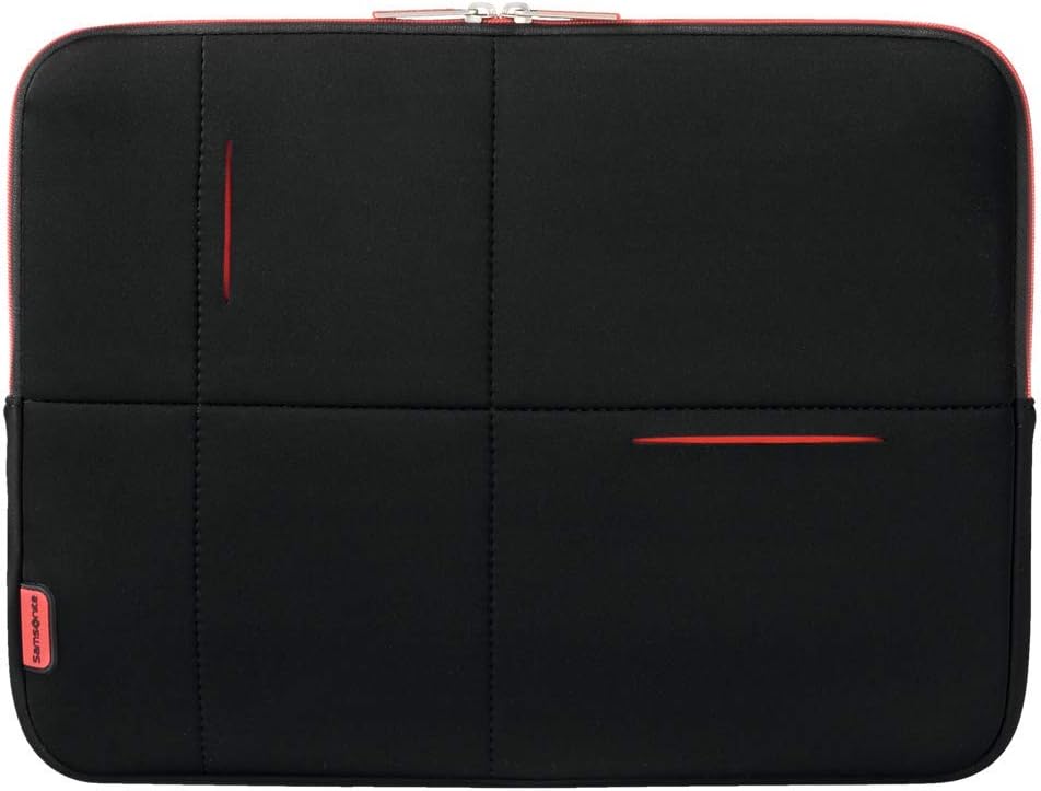 Samsonite Airglow 15,6 inç Laptop Kol Çantası, siyah/kırmızı, 40 cm, Tekerlekli Bilgisayar Çantası