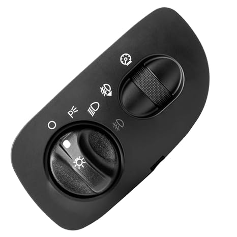Headlight Control Switch, Compatible with Ford Expedition 2000-2002, Ford F-150 2000-2003, F-150 Heritage 2004, F-250 Super Duty 2000, Replaces YL3Z11654BAA, YL3Z11654BAB, DS-1367