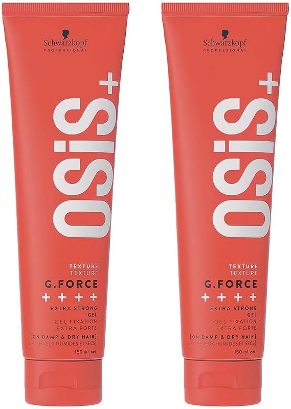 Schwarzkopf Profesyonel OSiS G. Kuvvet Orta ila Kalın Saç Şekillendirme Jeli Mükemmel Tanım Parlaklık Yapışmayan Son Derece Güçlü Sabitleme 150 ml - 2'li Paket