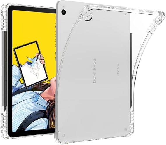 FTRONGRT Case Compatible with XTEINK X3 Case, Soft TPU, Four Corner Airbag, Anti-Scratch.(Transparent)
