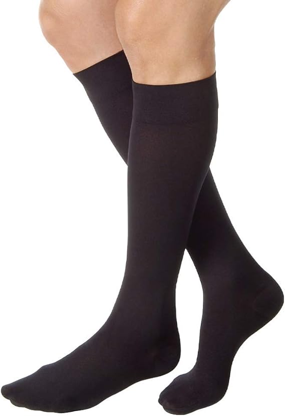JOBST Relief Knee High Graduated Compression Socks 20-30mmHg - Comfortable Unisex Design - Closed Toe