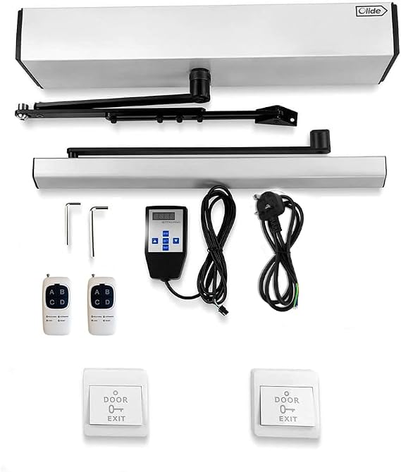 Olide Swing Door Closer with Two Pieces Plastic Push Buttons (with 2pics Plastic Push Buttons)