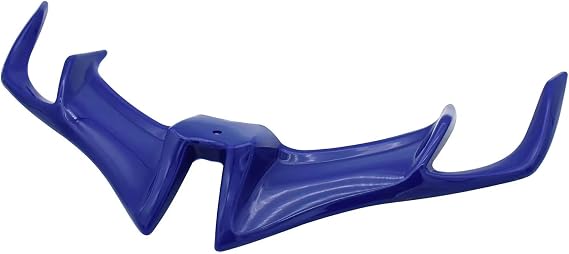 Spoiler Wing Front Fairing Spoiler Motorcycles Wingtip Spoiler For Suzuki For GIXXER SF 250 150 155 RS 200 Motorcycle Front Spoiler(Blue)