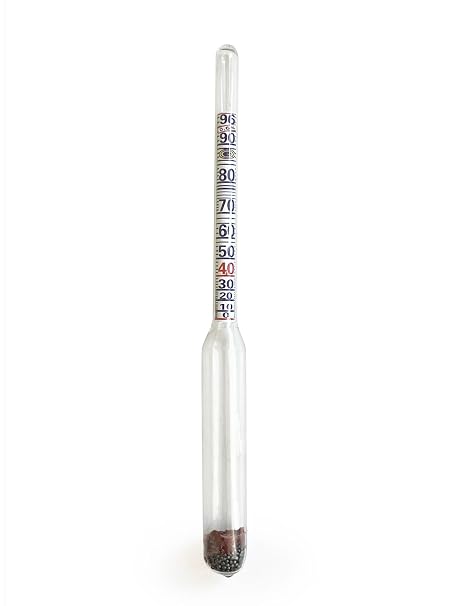 Alkolmetre 0-100 Kısa Form 13.5 cm