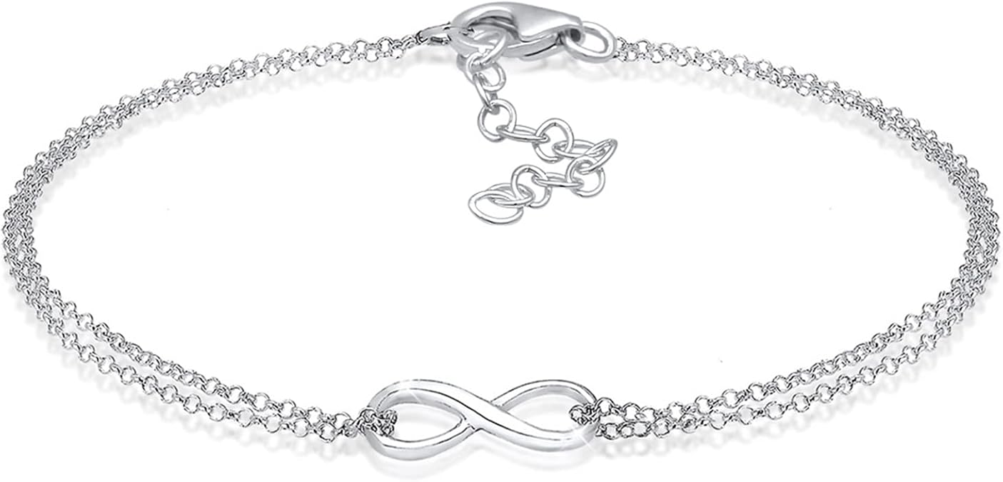 Elli Bracelet Women Infinity Symbol Trend in 925 Sterling Silver