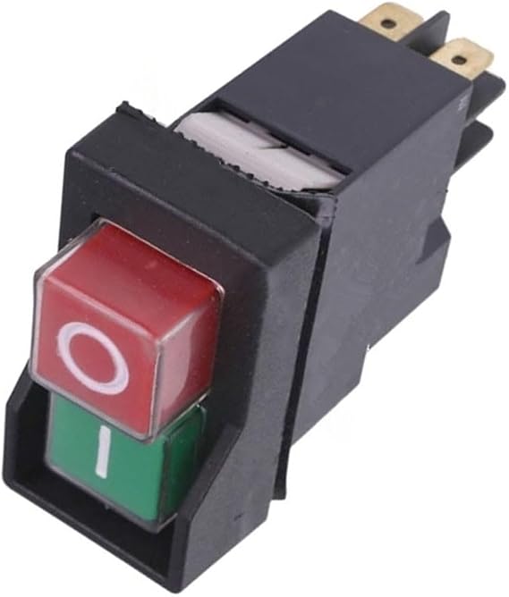 Besttoolifes N603746 Table Saw Switch Compatible with DWE7485 DWE7491RS Power Tool Replacement Part Black Plastic On/Off Switch for Table Saw Accessories Spare Parts