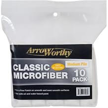 Classic 4" Microfiber Mini Rod Style 10-Pack Medium Pile