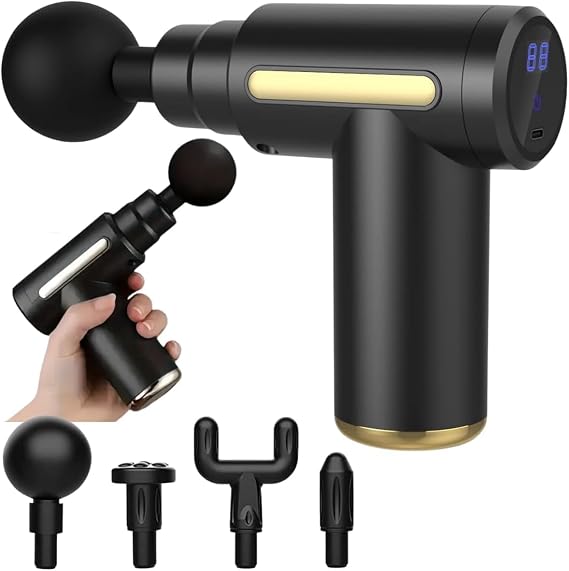 Mini Massage Gun Deep Tissue, Black