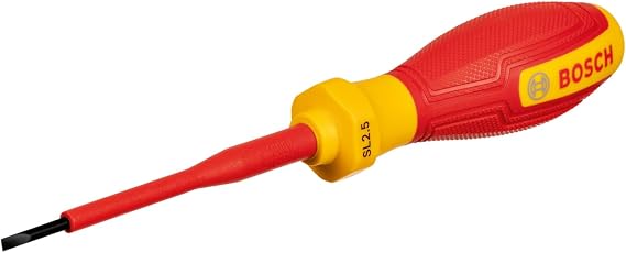 Bosch Professional VDE Tornavida SL 2.5 x 75mm (1x Tornavida SL 2.5 x 75mm)