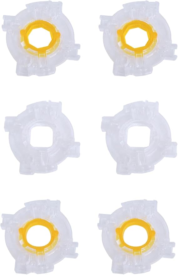 3 Pairs Arcade Octagonal/Square/Circle 8 Ways Restrictor Gate Competible with Sanwa JLF Joystick Fight Stick