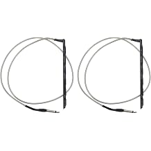 2Pcs High Sensitivity Under Saddle Piezo Pickup For 6-String And 12-String Acoustic Guitar Pickups