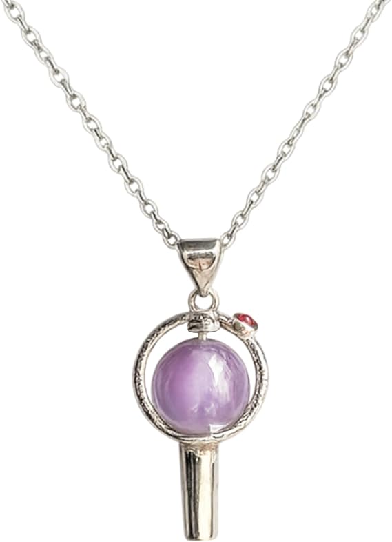 Army-bomb Necklace Inspired by K-pop Lightstick Electroplating Plated Jewelry with Pendant Charms for Pop Stars World Concert Gifts