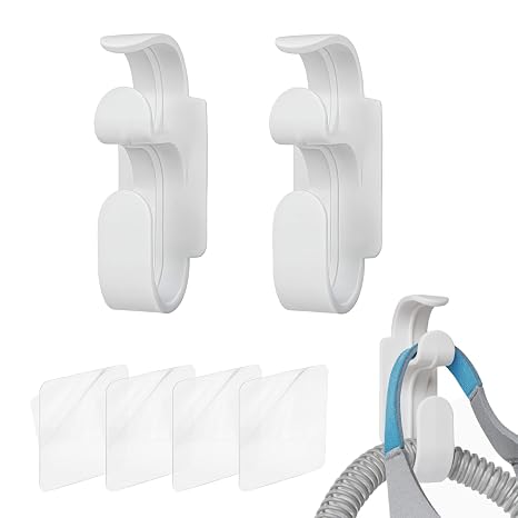 CPAP Hose Hanger for Tidy Bedside Tubing Setup 2 Pack