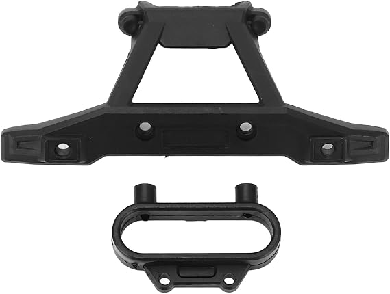Emoshayoga RC Car Rear Bumper Set Durable Plastic Rear Bumper Bracket for Enhanced Protection of 16101 16102 Models