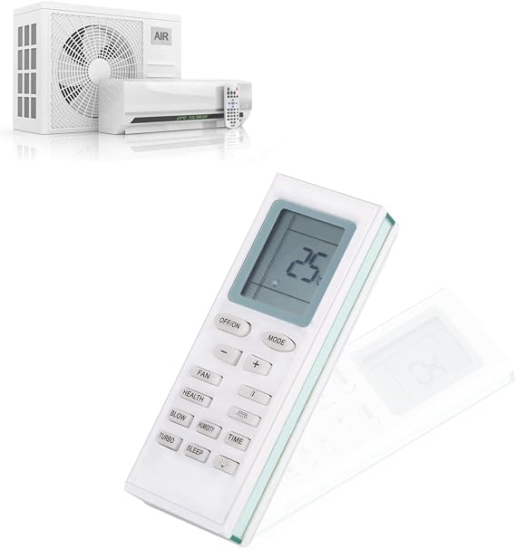 Air Conditioner Remote Control for Gree YBOF, Universal AC Remote Control Replacement for Gree YBOF YB1FA YB1F2 YBOF1 YBOF2 YBOFB Y502K