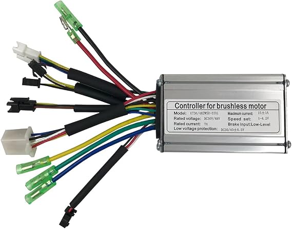 Ebike Controller 1 PCS 48V 36V Controller For 250W Brushless Motor Ebike Electric Bicycle Interface Brushless Motor Controller