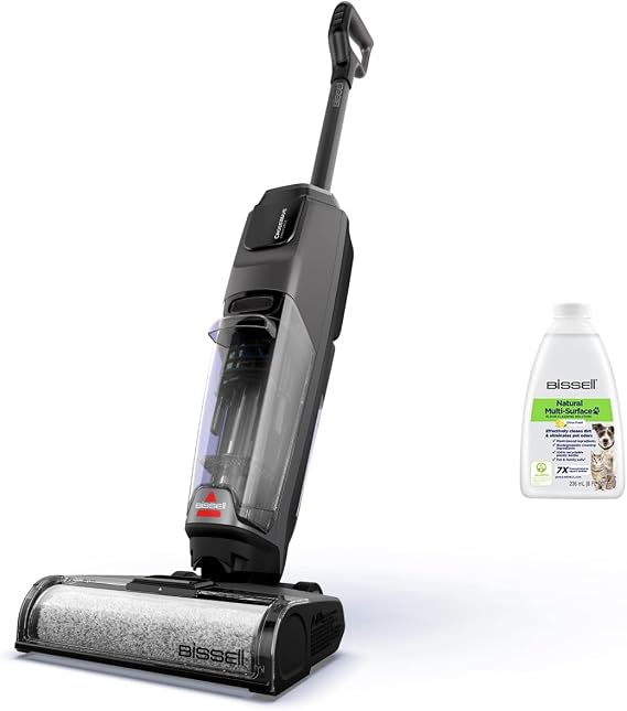 Bissell CrossWave OmniForce Kabelloser Nass Trockensauger Saugen & Wischen in Einem oder nur Saugen Modus Nasssauger mit Hoher Leistung Waschsauger Saugwisher 240m² Mehrflächenreinigung 3912N