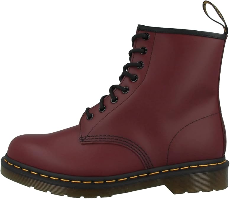 Dr. Martens - 1460 オリジナル 8アイレザーブーツ 男女兼用 US サイズ: 10 Women/9 Men カラー: ブラウン