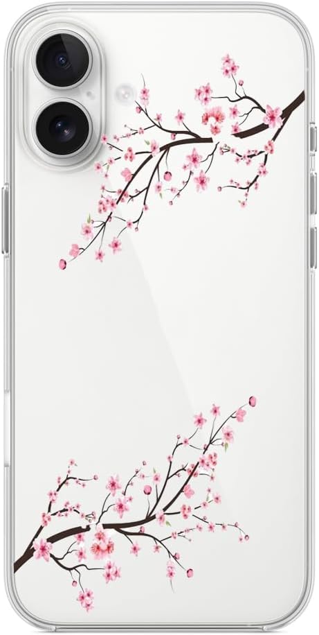 İPhone 17 İle Uyumlu Yüksek Kalite Özel Tasarım Şeffaf Telefon Kılıfı SZR01