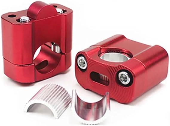 Motorcycle Handlebar Riser Adapter Aluminum Alloy Handlebar Risers Mount Clamp Adaptor 22mm 28mm Universal For Pit Dirt Bike Motorcycle