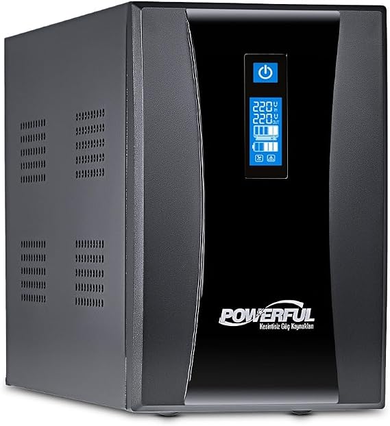 Powerful Sld-2000 2000va Line Interactive Ups Kesİntİsİz GÜÇ KaynaĞi