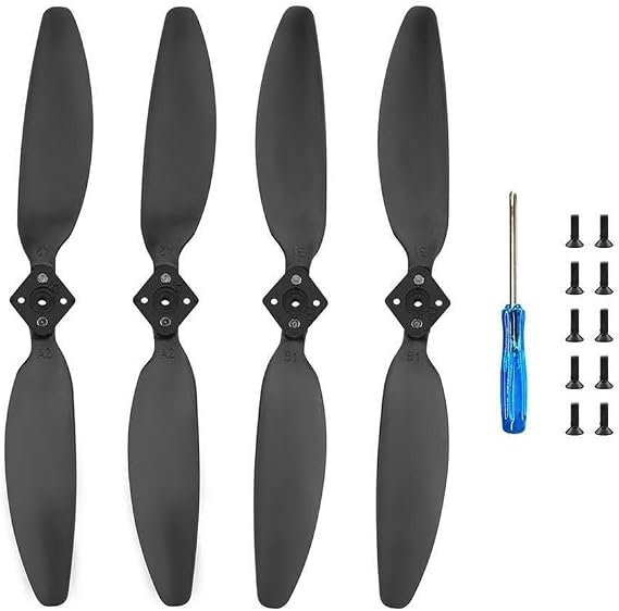 ABZEKH Drone Accessories For 4pcs Drone Propellers For Holy Stone For HS720G Rc Quadcopter Folding Propeller For Blade Kit Wing Guard Accessories Replacement Parts