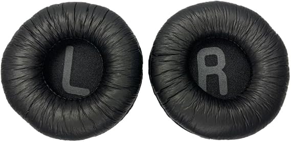 Replacement Ear Pads for JBL Tune600/T500BT/510BT,Softer Leather(Black)