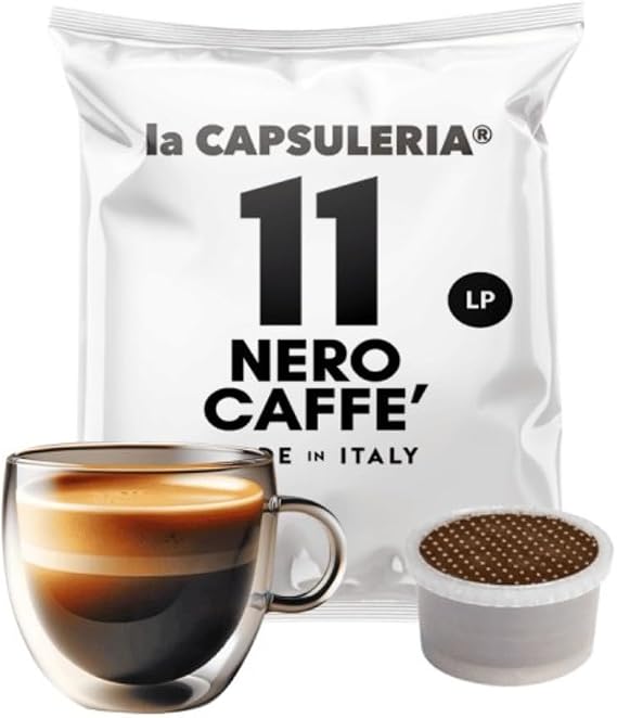 NERO coffee, strong (100 Kapseln) kompatibel mit Lavazza Espresso Point - (La Capsuleria)