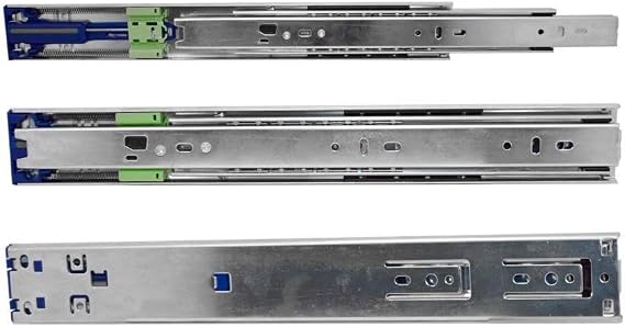 Minnes Frenli Teleskopik Çekmece Rayı H46mm - 50cm