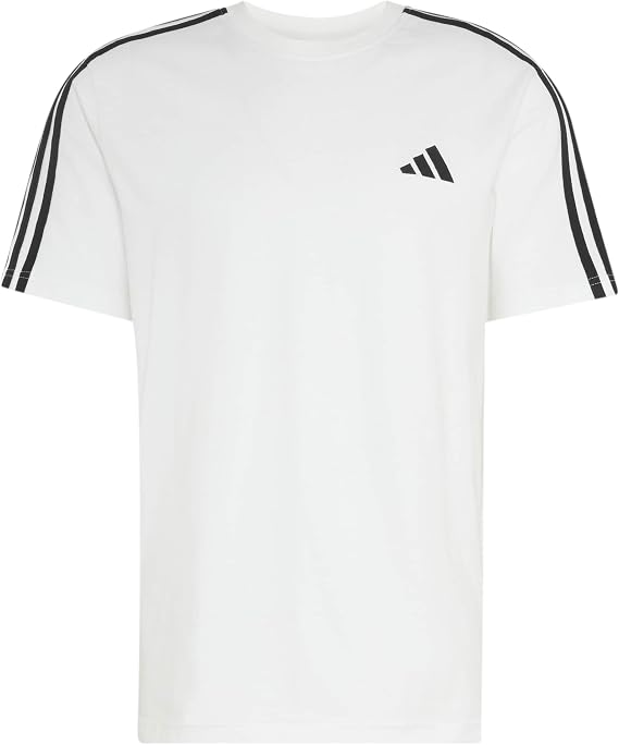 adidas Essentials 3-Stripes Single Jersey Left Chest Branded T-Shirt